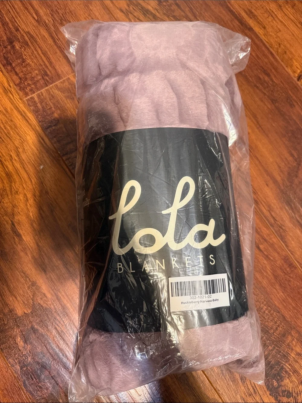 lola Plush Throw Blanket — Huckleberry Harvest Baby
